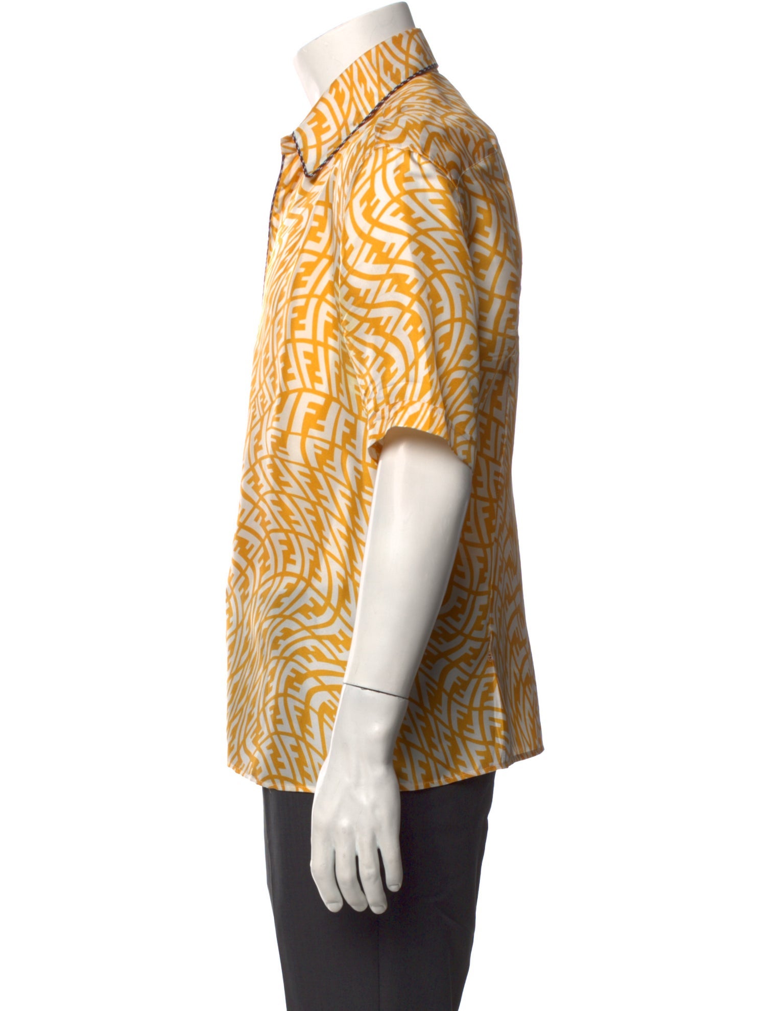Fendi Zucca FF Logo Printed Shirt
