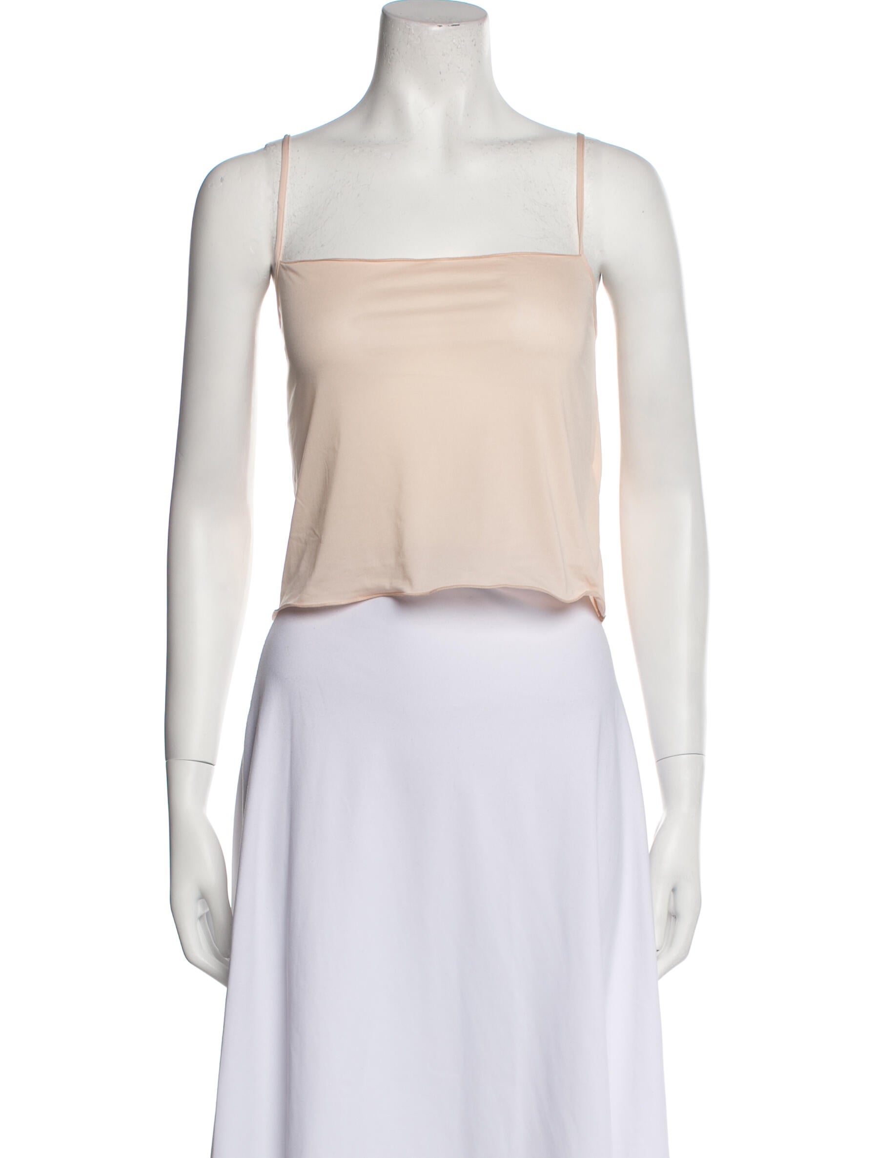 Fendi Square Neckline Sleeveless Top