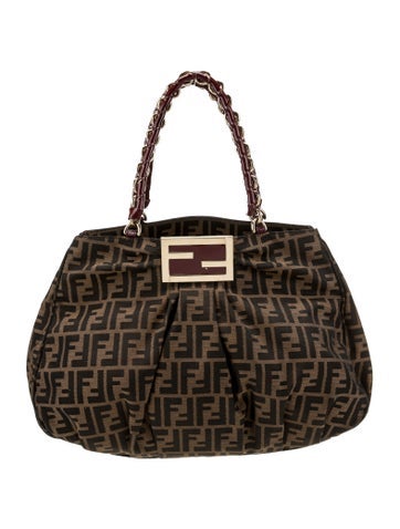Fendi Shoulder Bags Canvas Bag Large