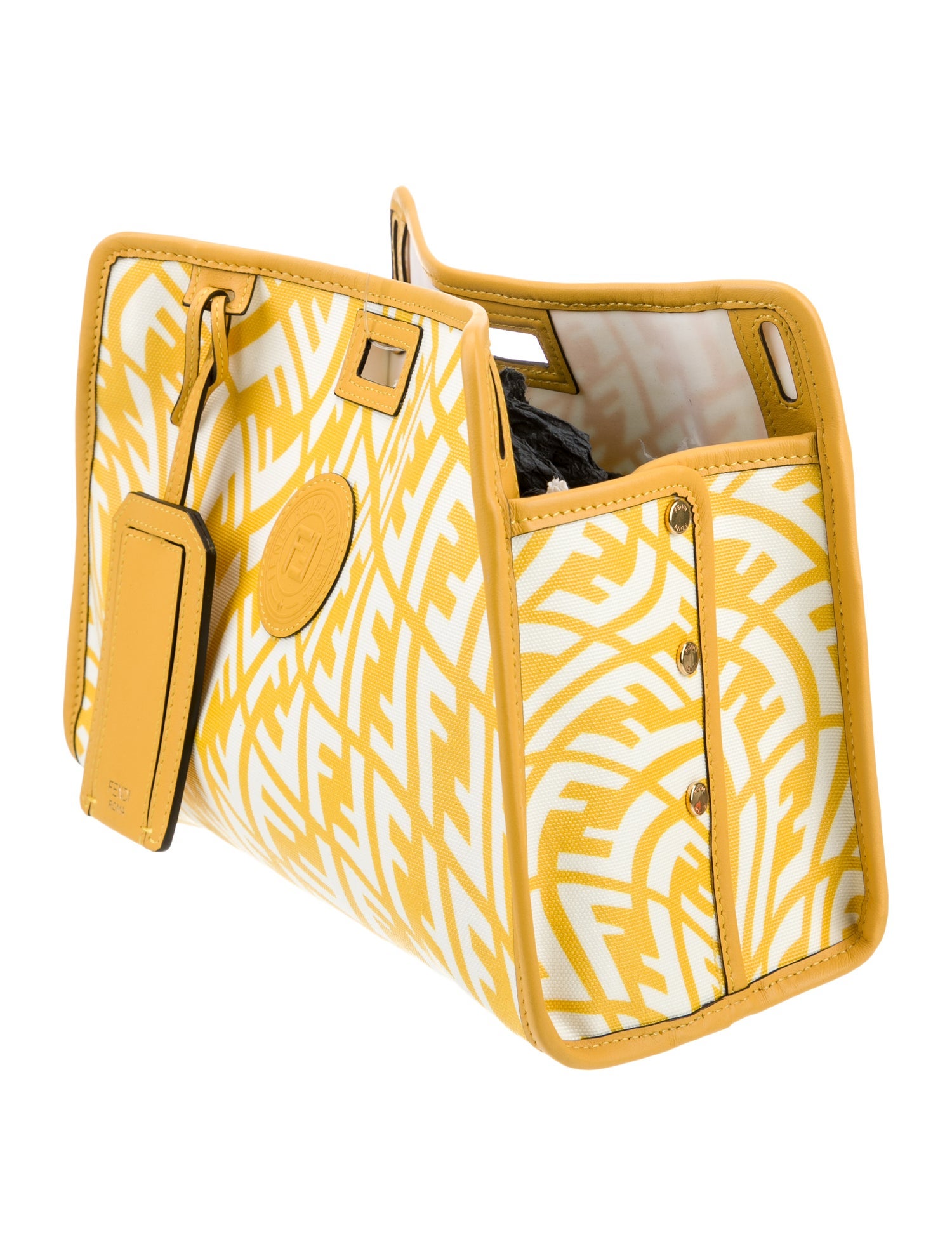 Fendi x Sarah Coleman Small FF Vertigo Peekaboo Defender Cover