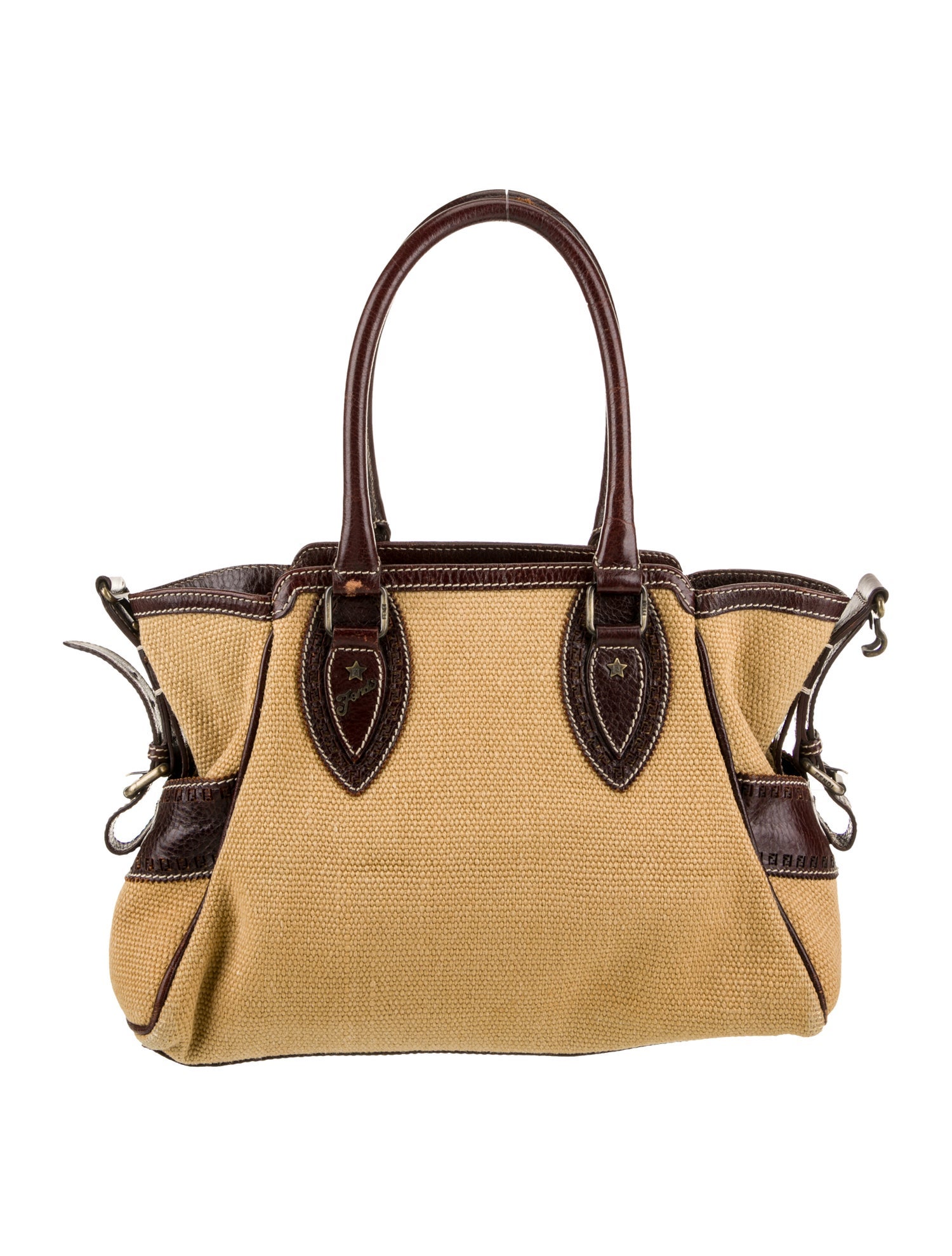 Fendi Canvas Du Jour Vintage