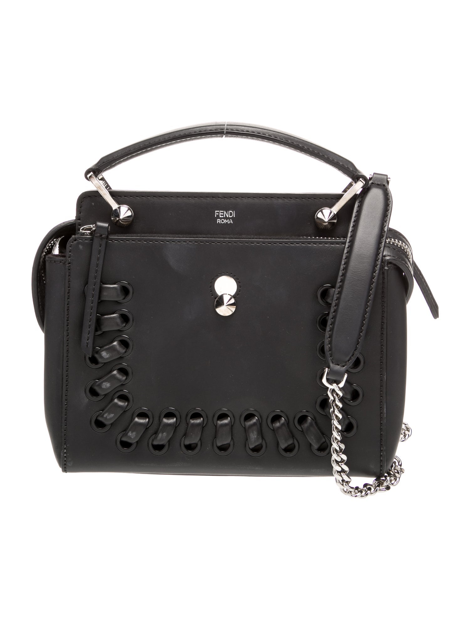 Fendi Leather Dotcom Click Small