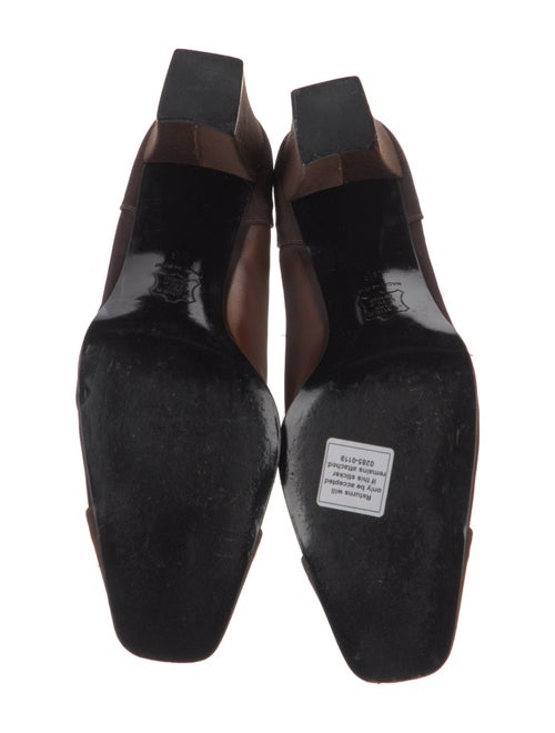 Fendi Zucca FF Logo Embroidered Accent Pumps