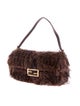 Fendi Faux Fur Shoulder Bag