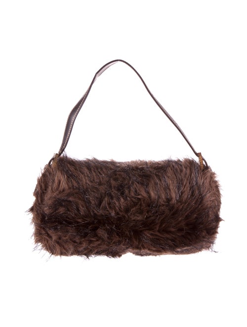 Fendi Faux Fur Shoulder Bag