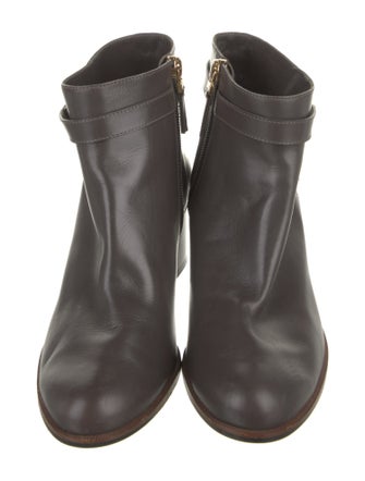 Fendi Leather Studded Accents Boots