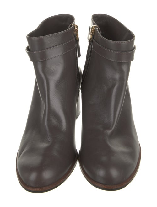 Fendi Leather Studded Accents Boots