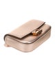 Fendi Leather Double Flap Baguette Nano
