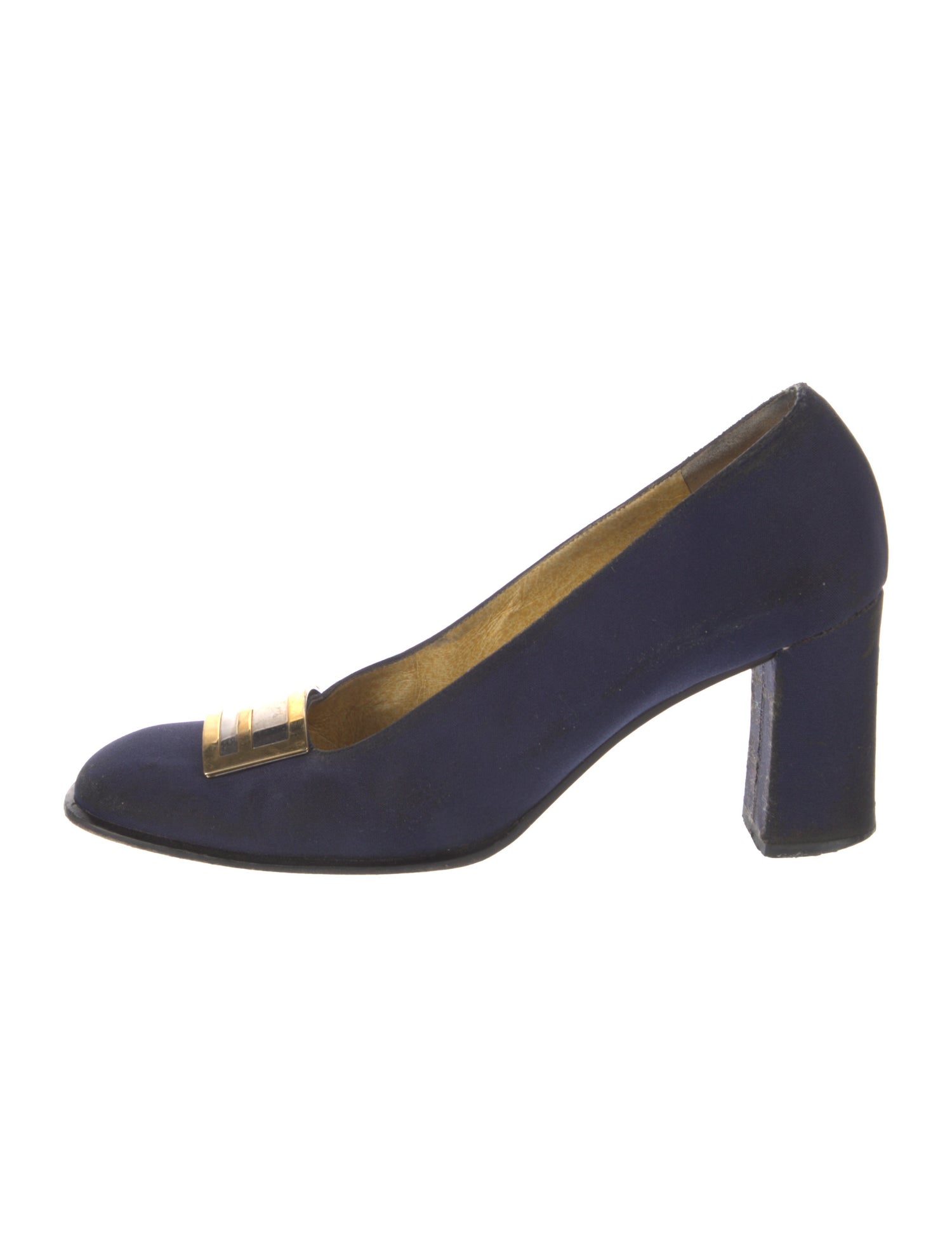 Fendi Zucca FF Logo Pumps
