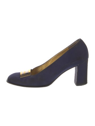 Fendi Zucca FF Logo Pumps
