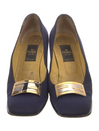 Fendi Zucca FF Logo Pumps