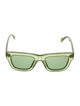Celine Square Tinted Sunglasses