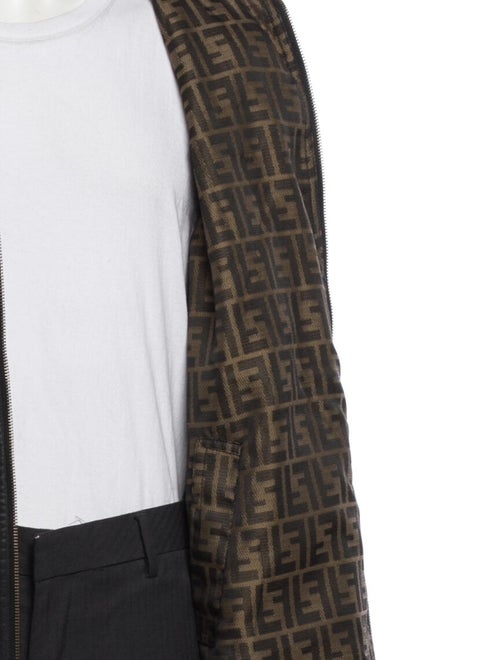 Fendi Monsters Motif Windbreaker