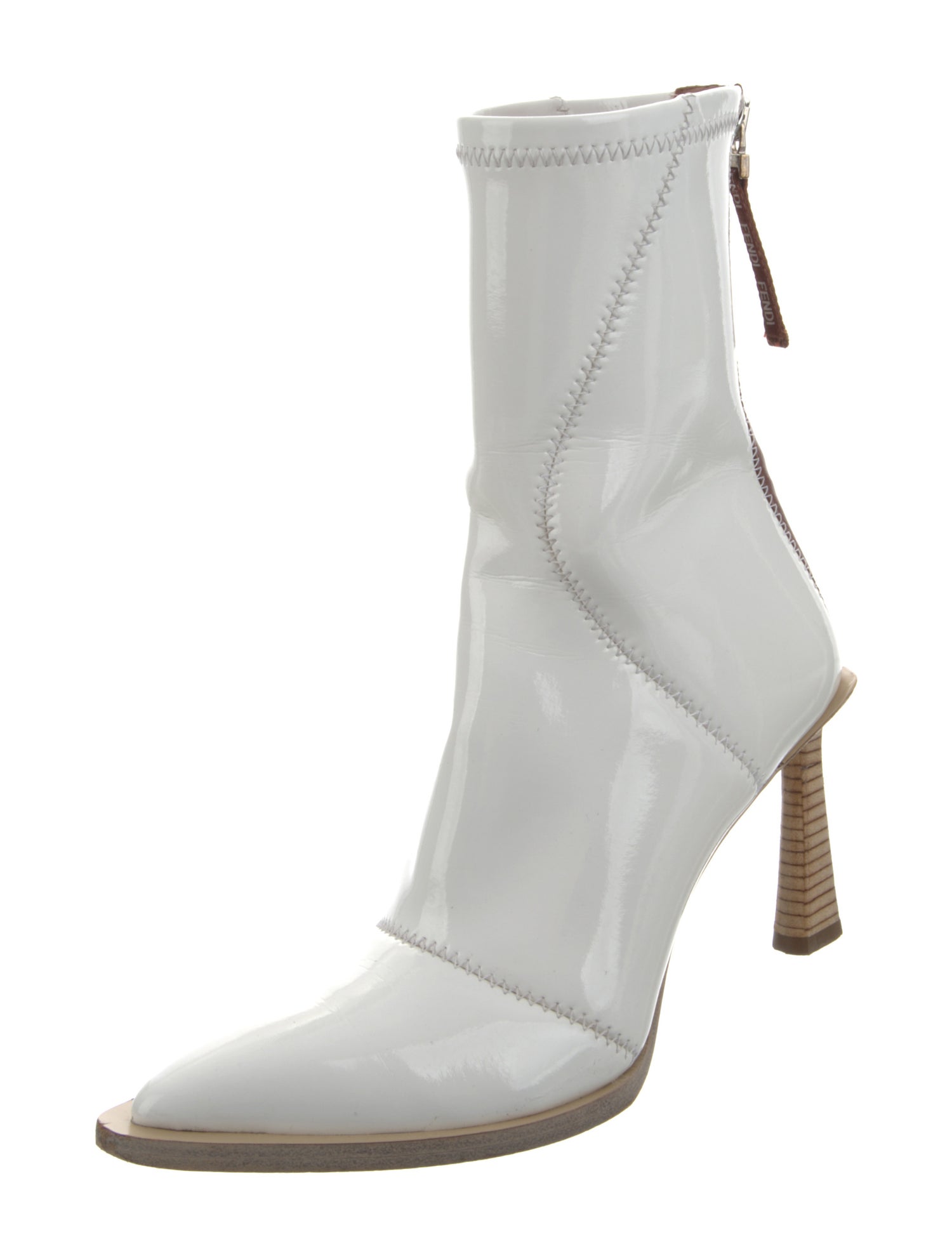 Fendi FFrame Neoprene Sock Boots