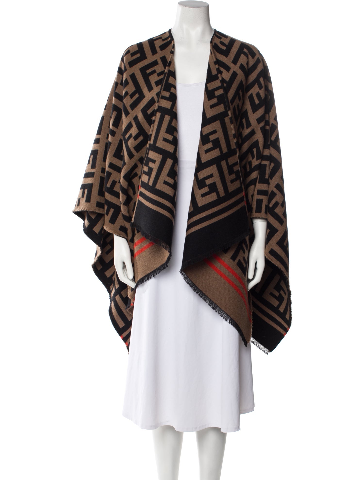 Fendi Wool Printed Sweater