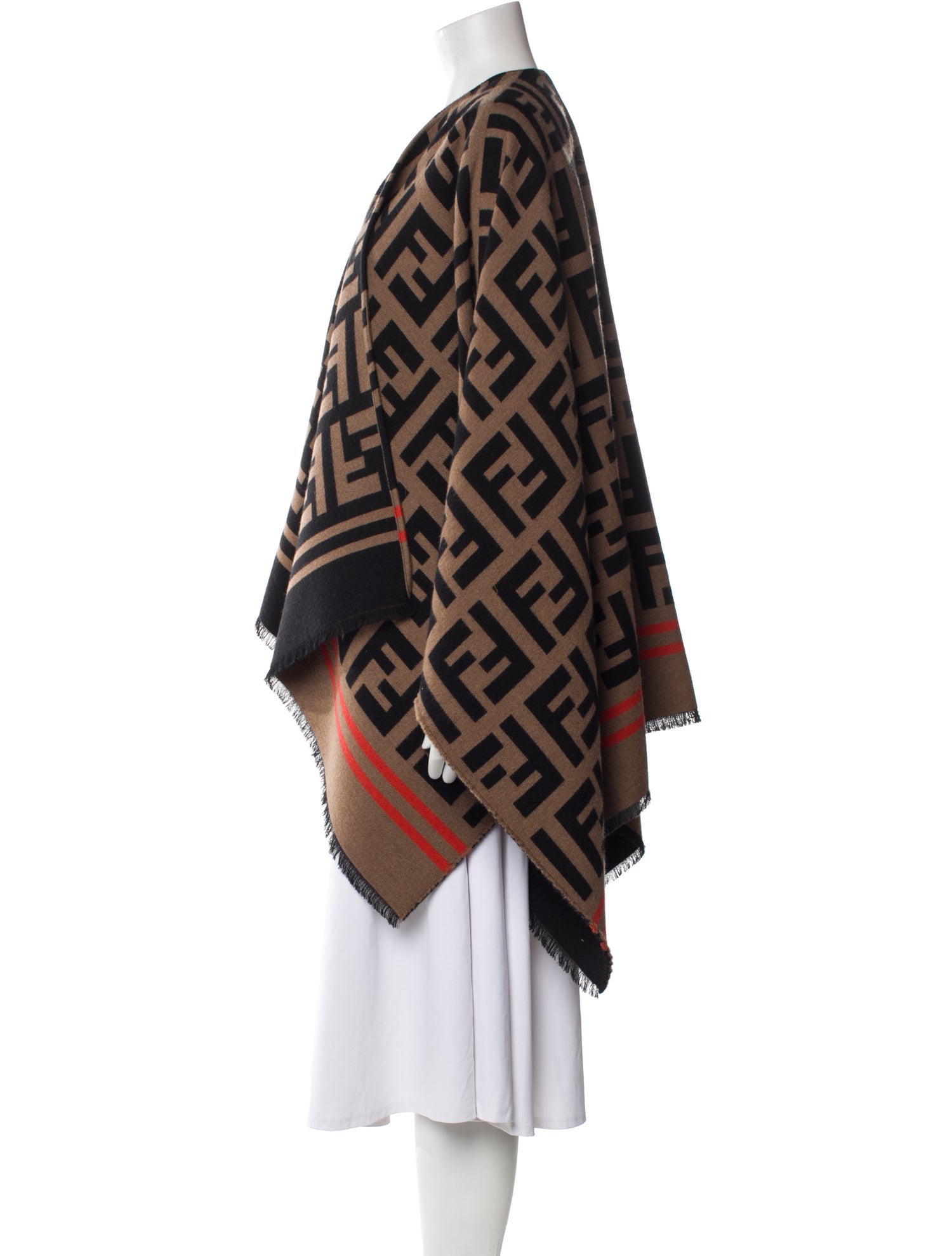 Fendi Wool Printed Sweater