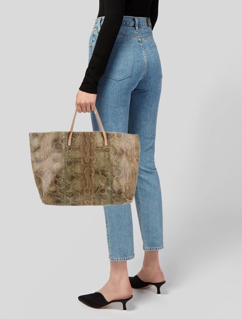 Fendi Python Tote