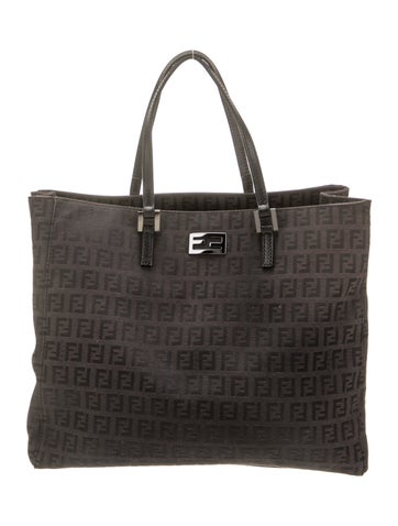 Fendi Totes Zucchino FF Tote Bag