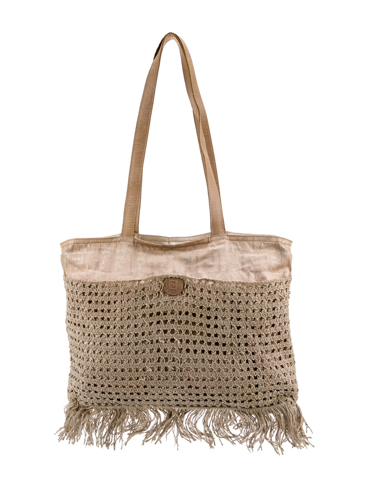 Fendi Zucca FF Evening Bag