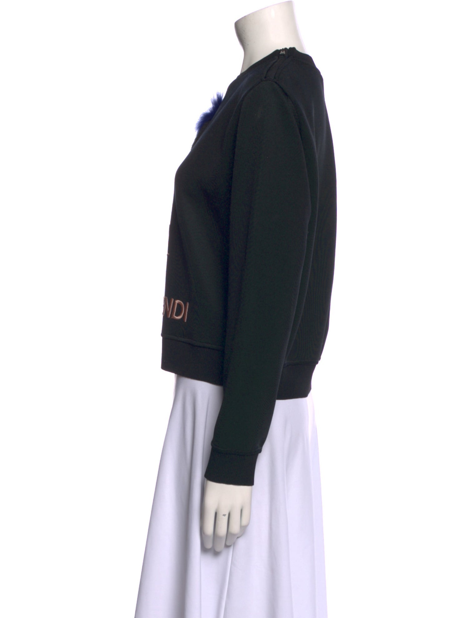 Fendi Graphic Print Crew Neck Sweatshirt