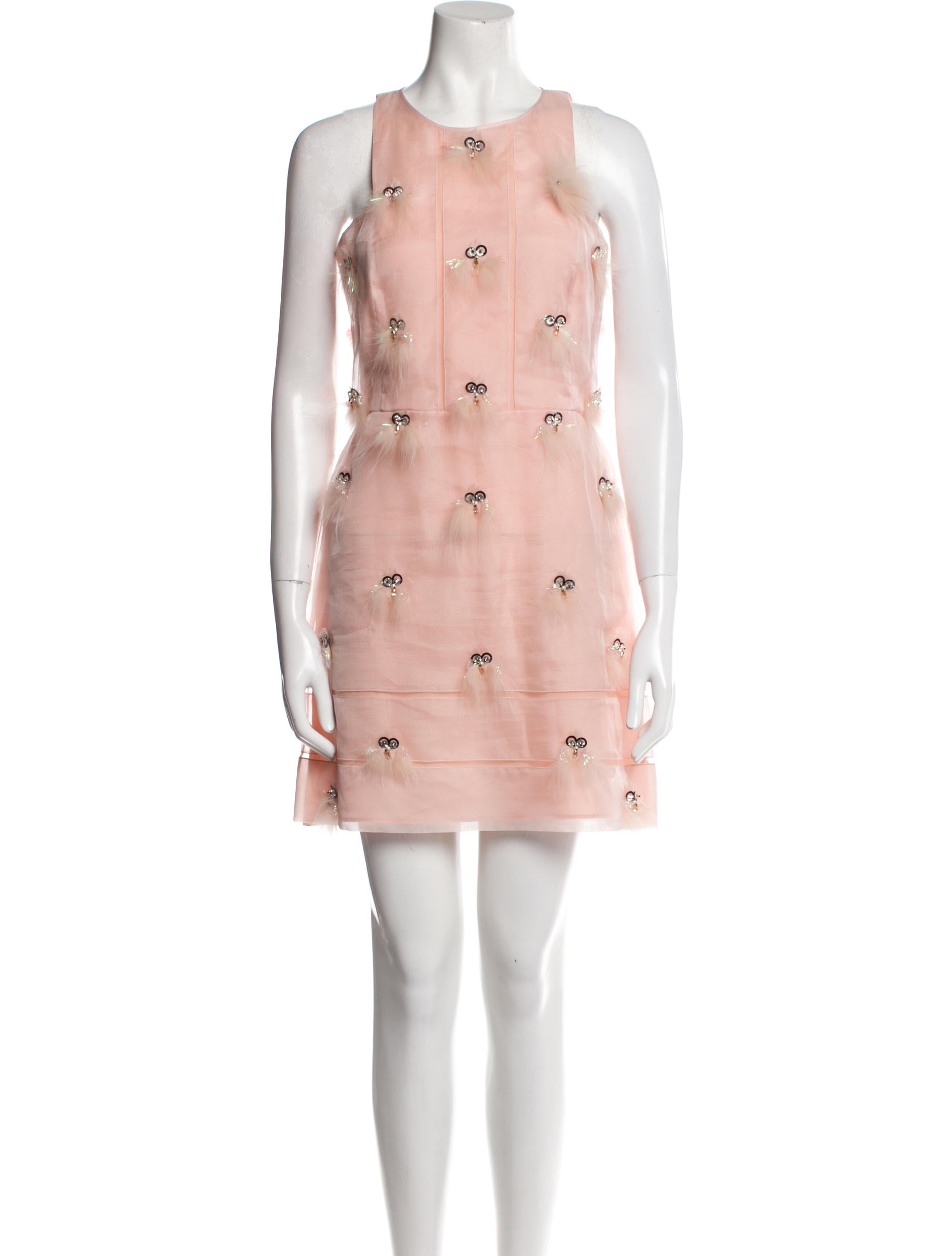 Fendi Silk Mini Dress