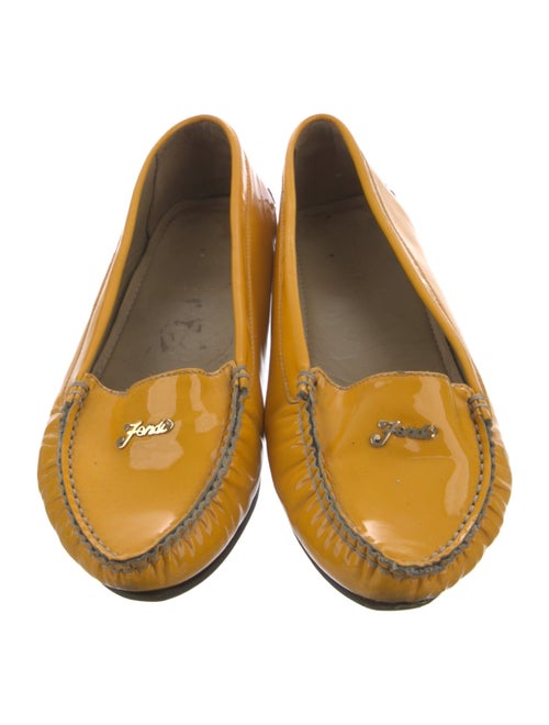 Fendi Patent Leather Loafers