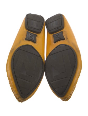 Fendi Patent Leather Loafers