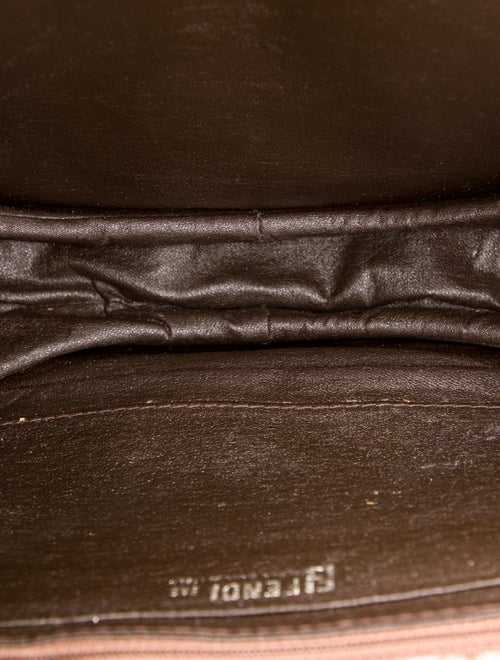 Fendi Zucca FF Shoulder Bag Vintage