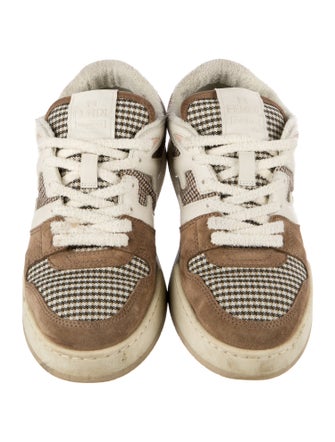 Fendi Houndstooth Print Sneakers