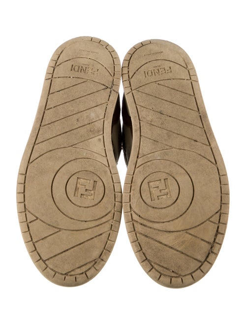 Fendi Houndstooth Print Sneakers