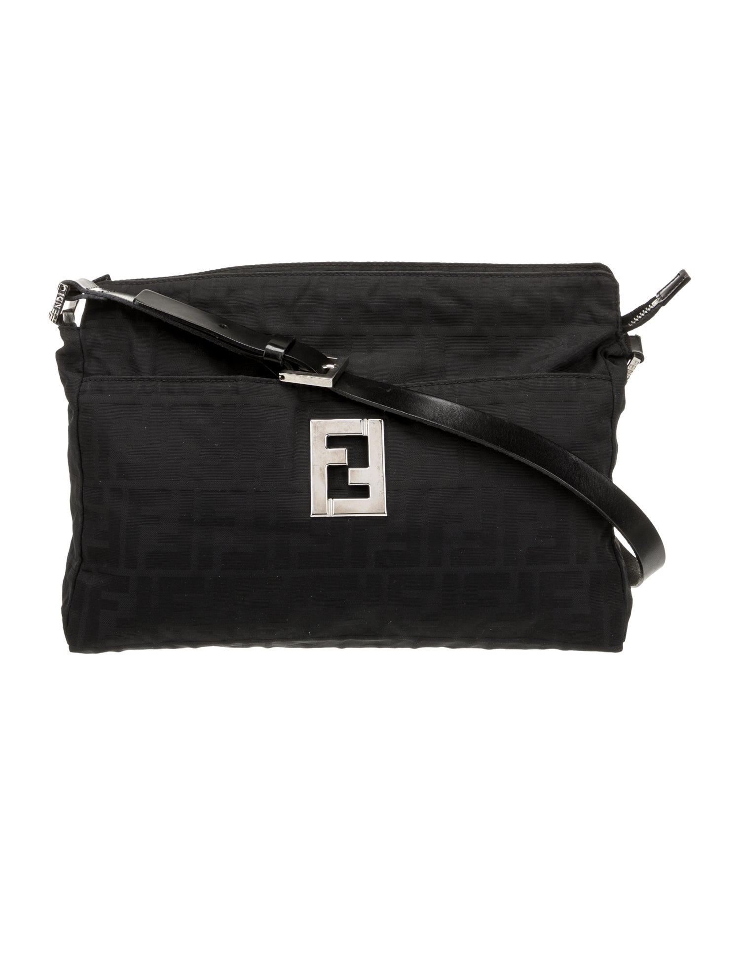 Fendi Zucca FF Shoulder Bag Vintage