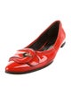 Fendi Patent Leather Ballet Flats