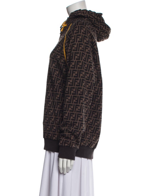 Fendi Printed Mock Neck Sweatshirt