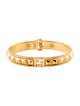 Fendi Studded Hinged Bangle