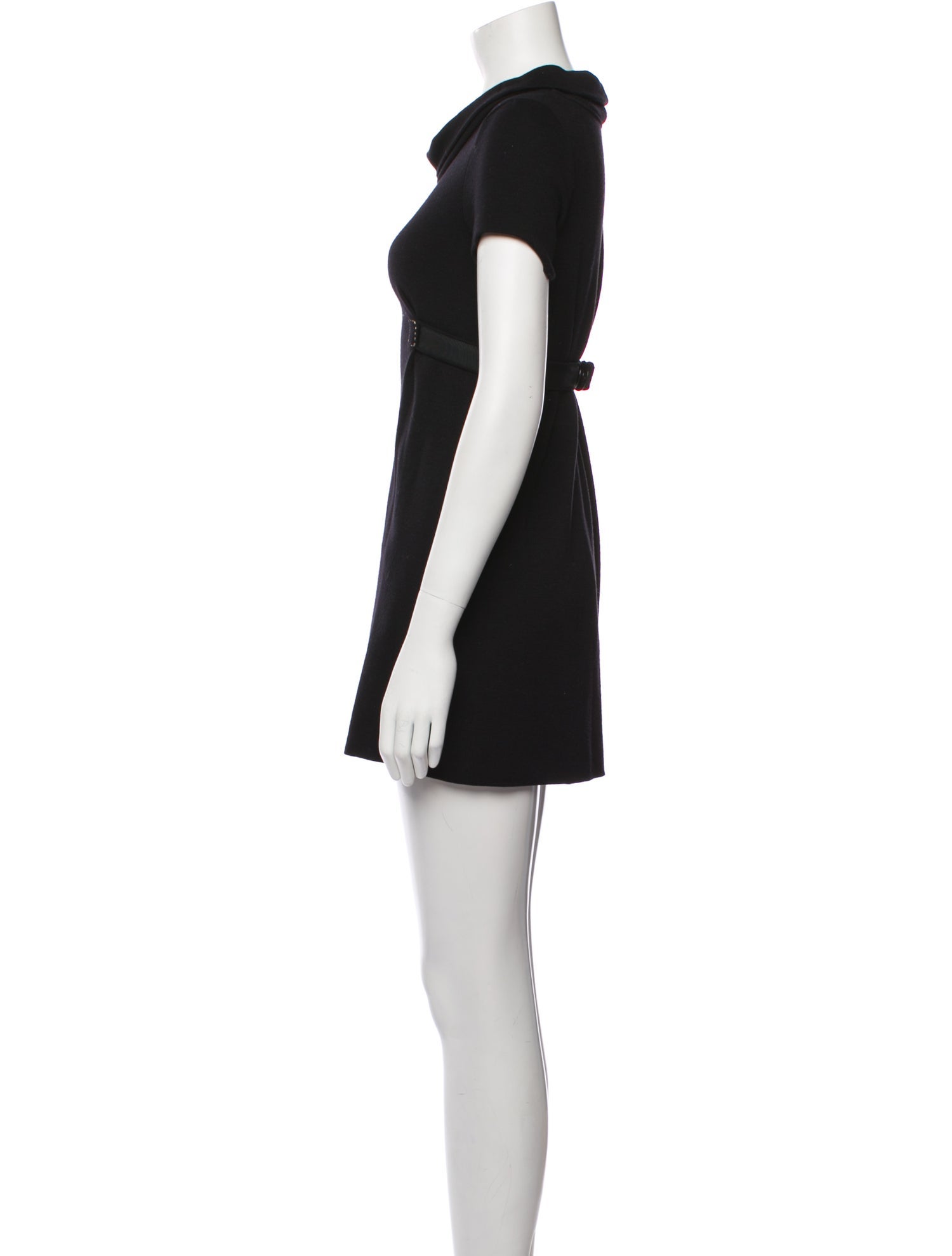 Fendi Fleece Mini Dress
