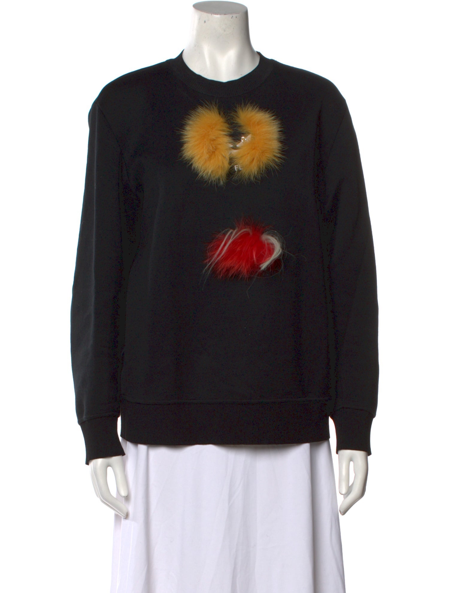 Fendi Graphic Print Crew Neck Sweatshirt