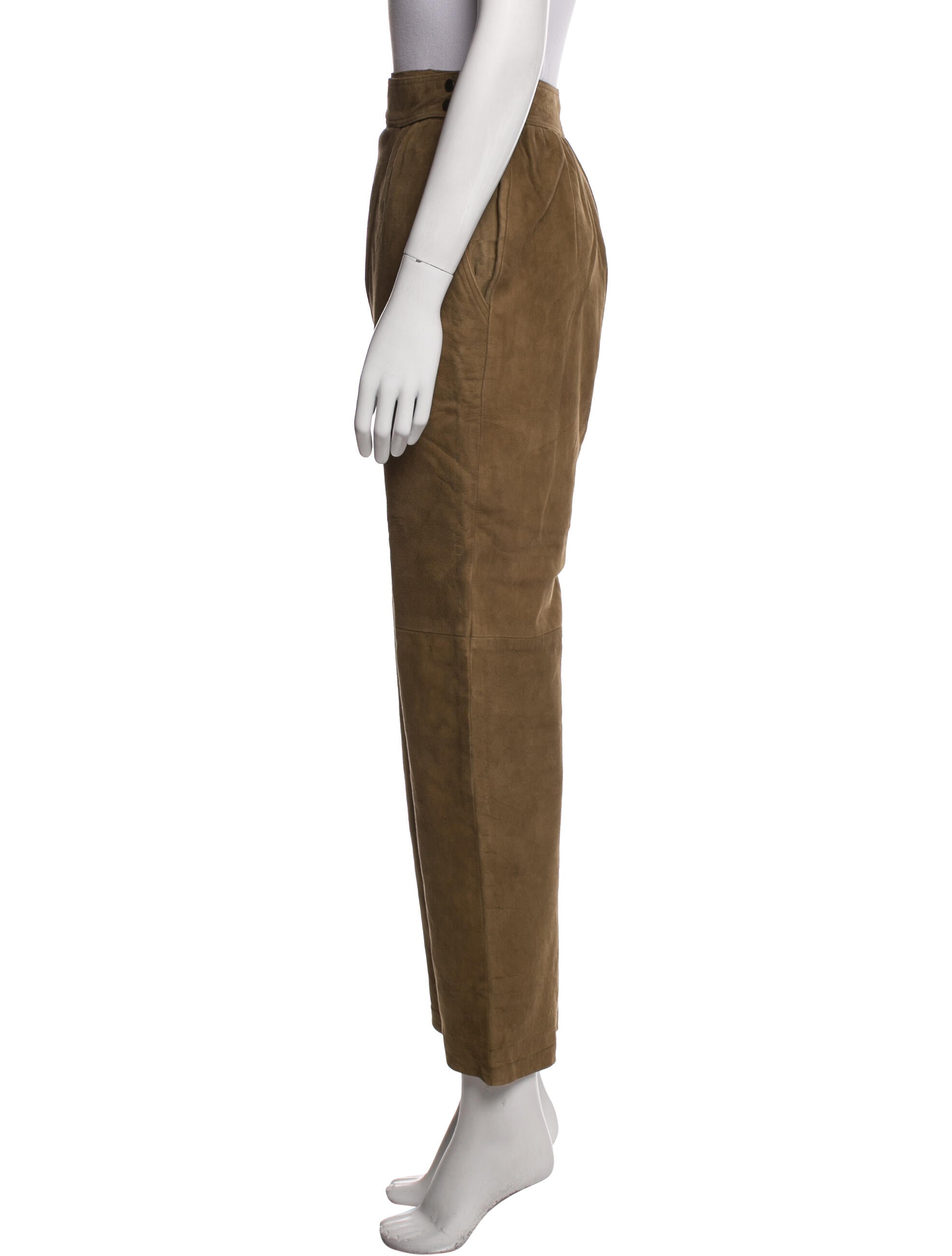 Fendi Vintage Straight Leg Pants