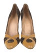 Fendi Lace Lace Pattern Pumps