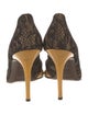 Fendi Lace Lace Pattern Pumps