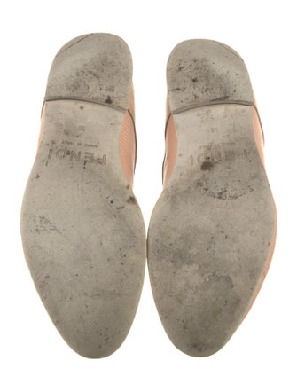 Fendi Leather Oxfords