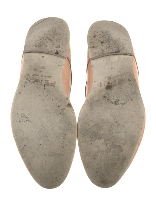 Fendi Leather Oxfords