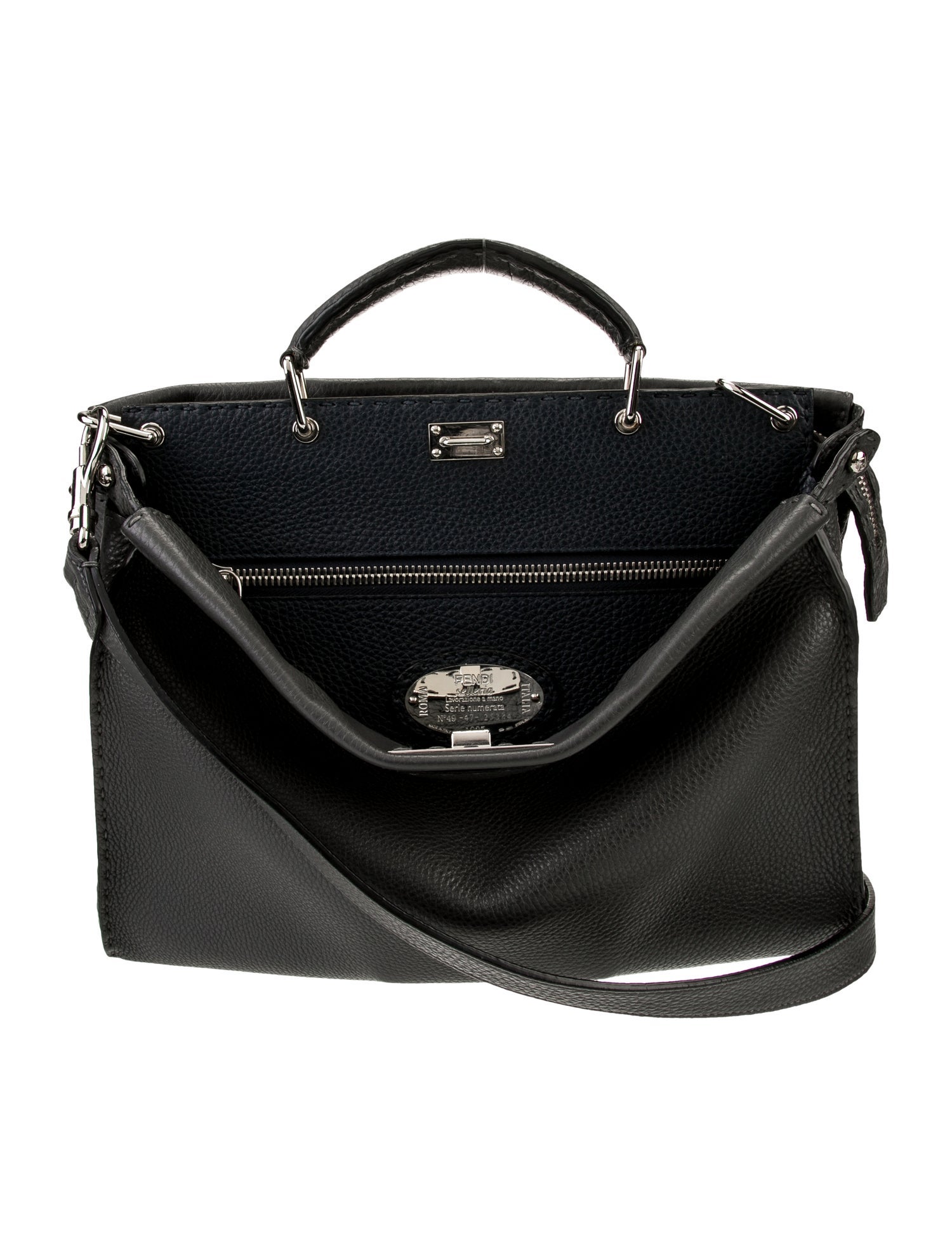 Fendi Leather Peekaboo