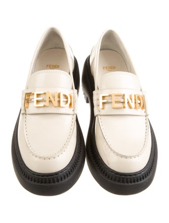 Fendi Leather Loafers