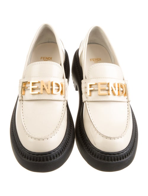Fendi Leather Loafers