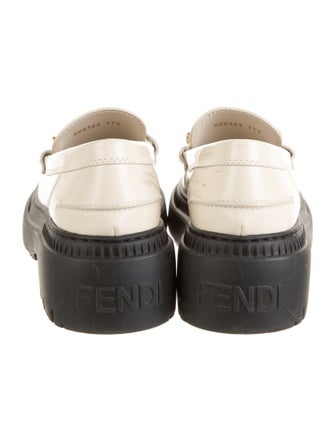Fendi Leather Loafers