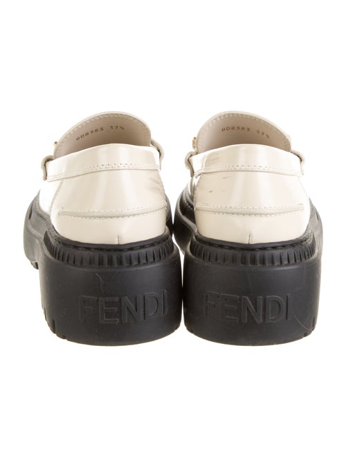 Fendi Leather Loafers