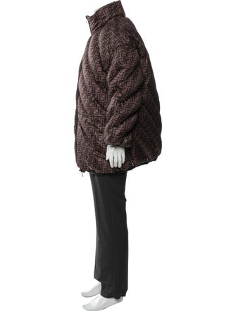 Fendi Zucca FF Logo Printed Coat