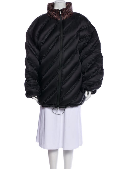 Fendi Zucca FF Logo Printed Coat