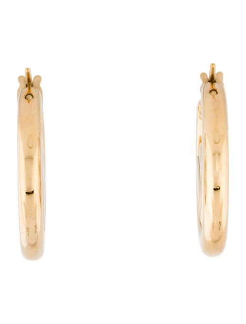 Fendi F Is Fendi Hoop Earrings