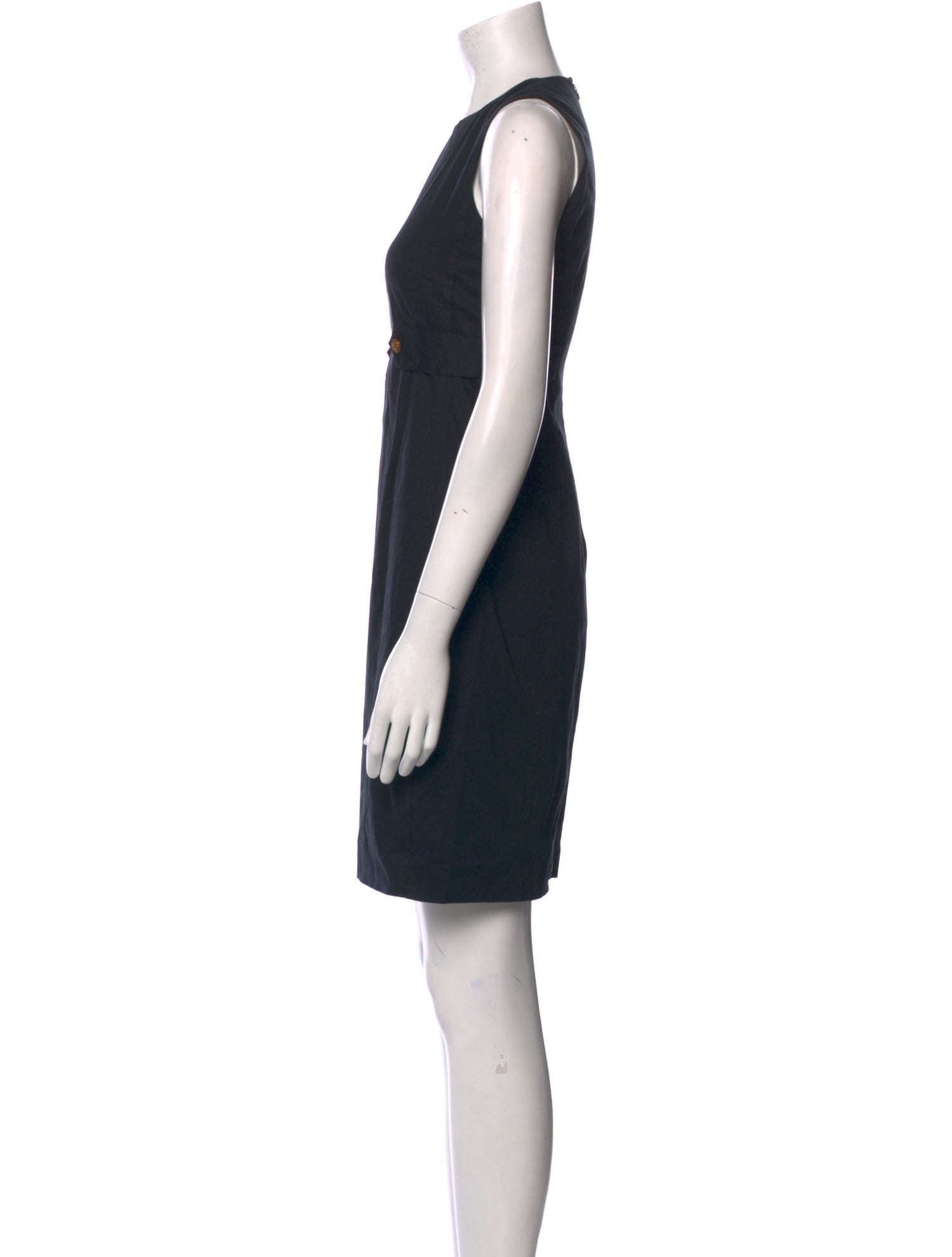 Fendi Crew Neck Mini Dress